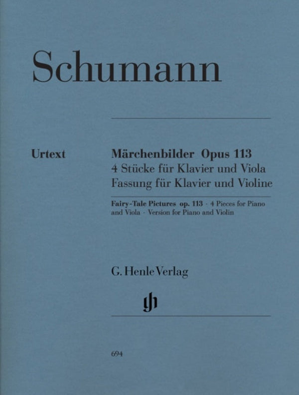 Schumann: Fairy Tale Pictures for Viola & Piano Op 113