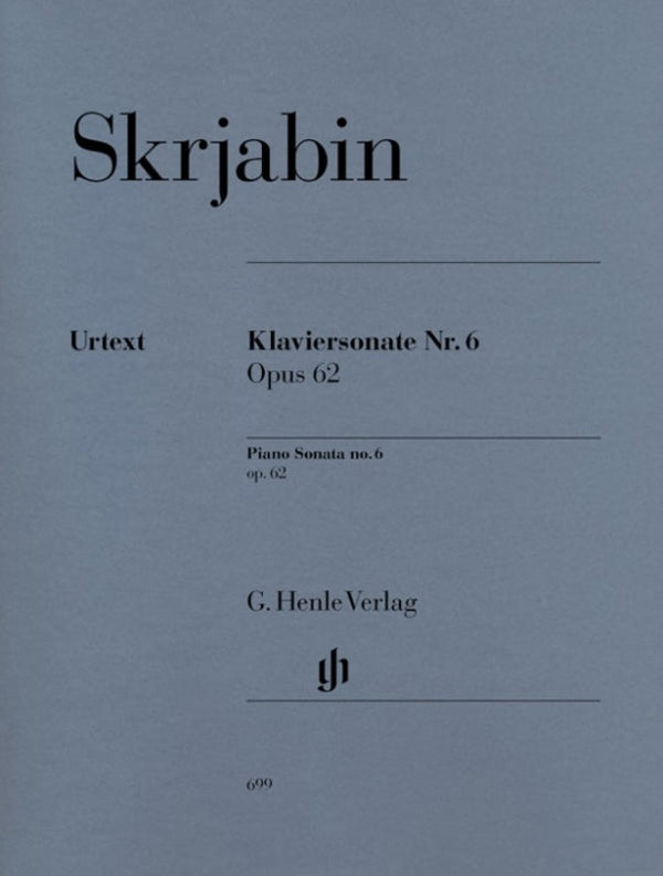 Scriabin: Sonata for Piano No 6 Op 62