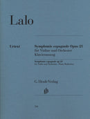 Lalo: Symphonie Espagnole in D Minor Op 21 for Violin & Piano
