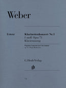 Weber: Clarinet Concerto no. 1 f minor op. 73 for Clarinet & Piano