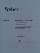 Weber: Clarinet Concerto E-flat Major Op 74 No 2 Clarinet & Piano