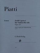 Piatti: 12 Capricci Op 25 Cello Solo