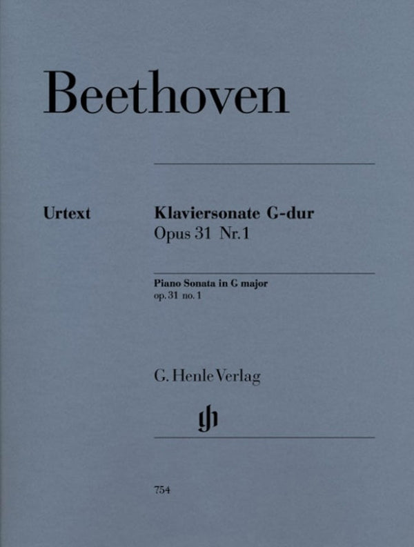 Beethoven: Piano Sonata in G Major Op 31 No 1