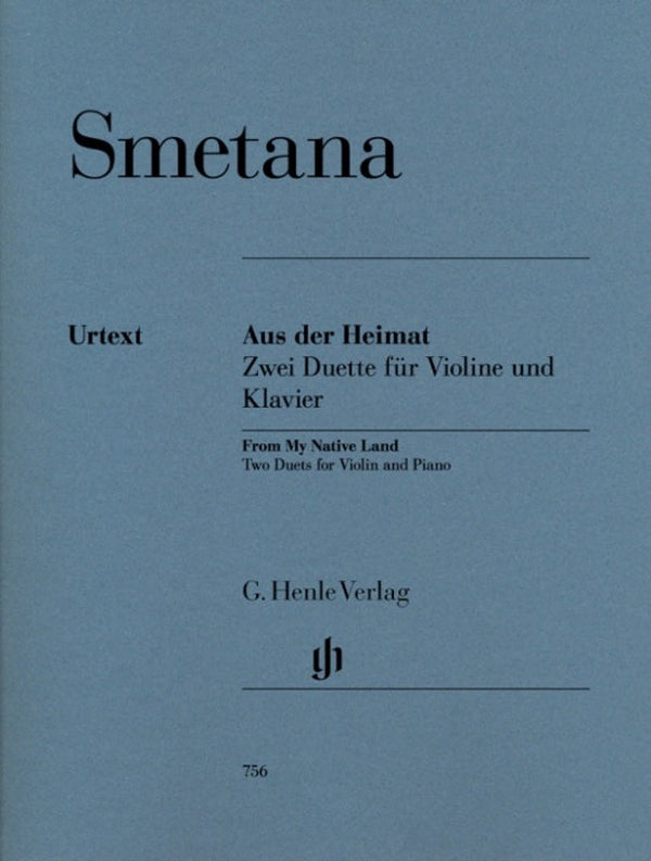 Smetana: From My Native Land û Two Duets for Violin & Piano