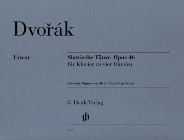 Dvorak: Slavonic Dances Op 46 Piano 4 Hands