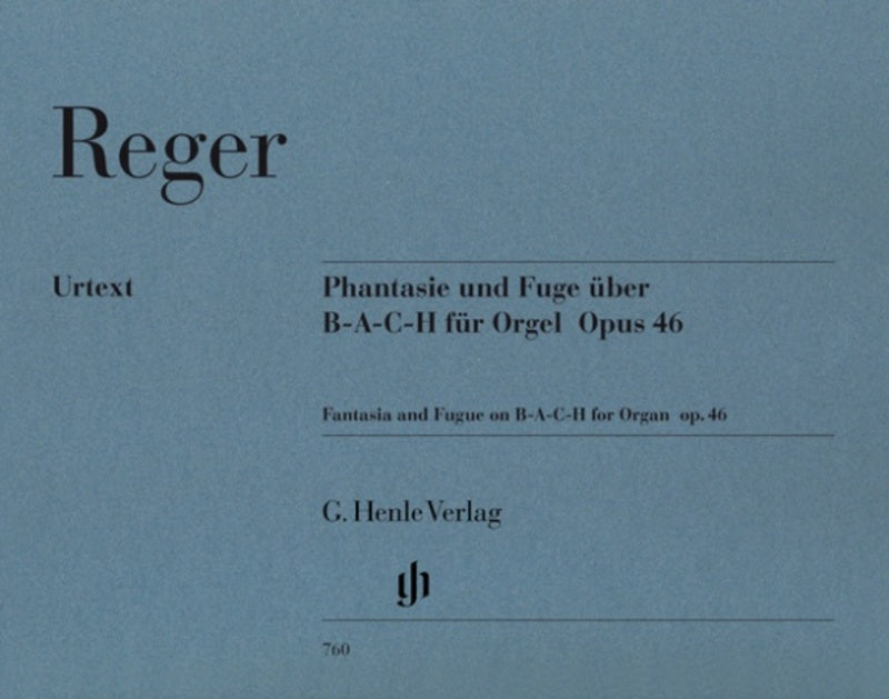 Reger: Fantasy & Fugue on B-A-C-H Op 46 Organ