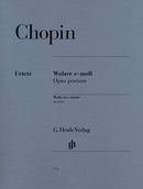 Chopin: Waltz in E Minor Op Post Piano Solo