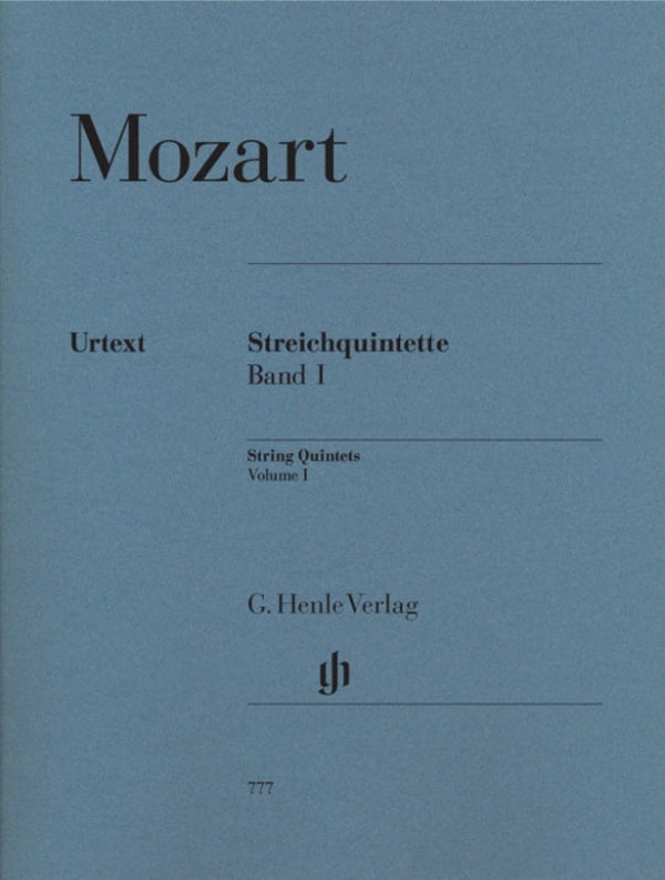Mozart: String Quintets Volume 1