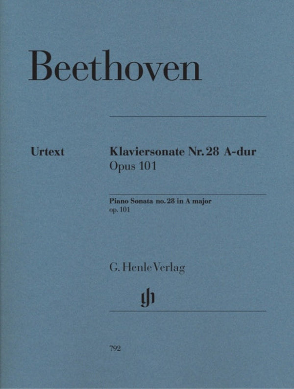 Beethoven: Sonata No 28 in A Op 101 Piano Solo
