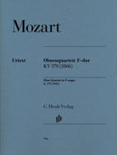 Mozart: Oboe Quartet in F Major K 370 Score & Parts