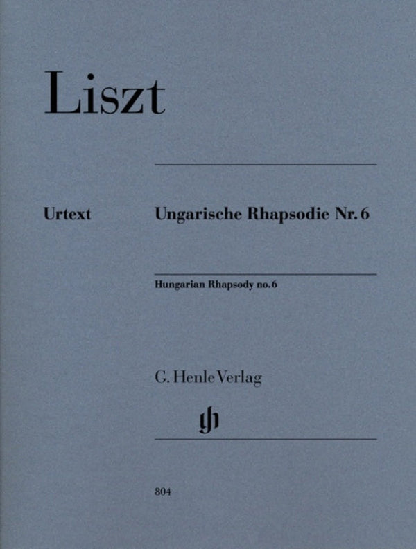 Liszt: Hungarian Rhapsody No 6 Piano Solo