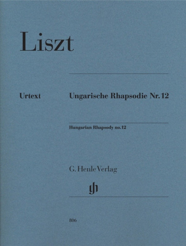 Liszt: Hungarian Rhapsody No 12 Piano Solo