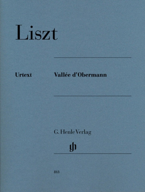 Liszt: Vallee D Obermann Piano Solo