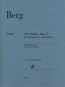 Berg: Four Pieces Op 5 for Clarinet & Piano