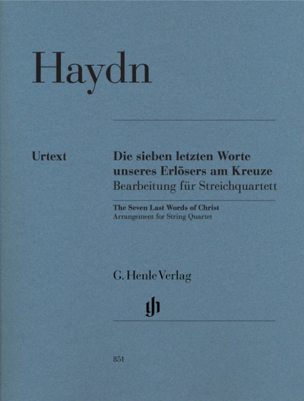 Haydn: Seven Last Words of Christ Hob XX/1B String Quartet