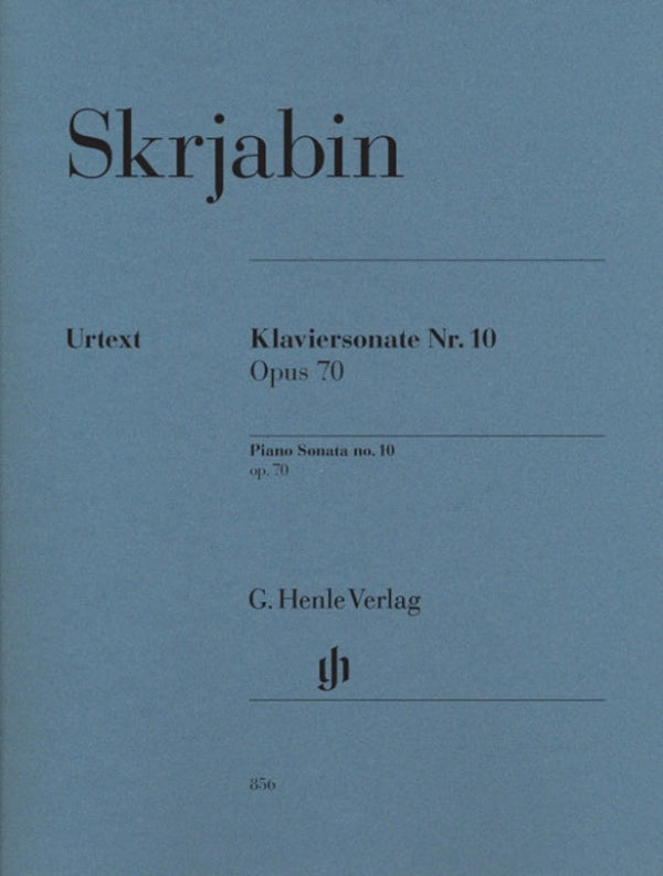 Scriabin: Piano Sonata No 10 Op 70