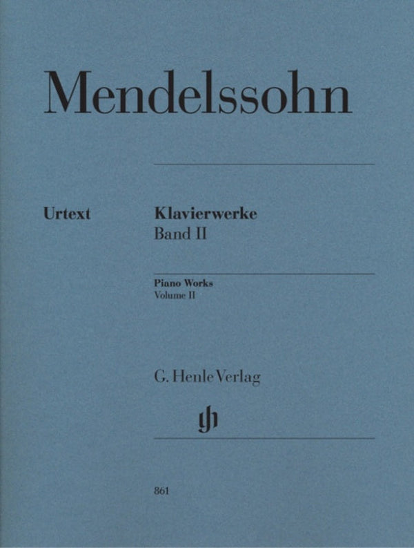 Mendelssohn: Selected Piano Works Volume 2