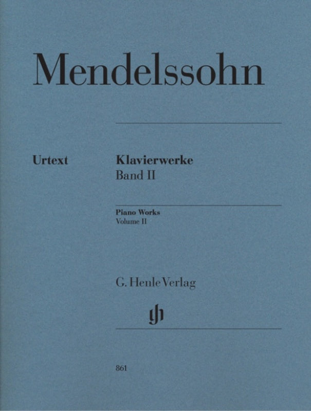 Mendelssohn: Selected Piano Works Volume 2