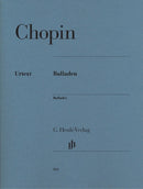 Chopin: Ballades Piano Solo
