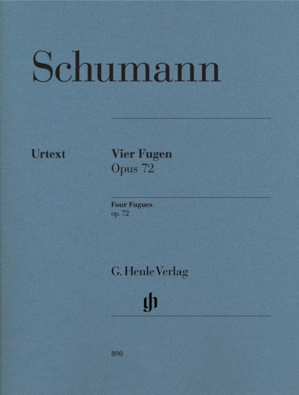 Schumann: Four Fugues Op 72 Piano Solo