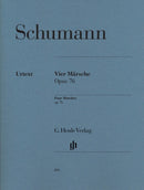 Schumann: Four Marches Op 76 Piano Solo