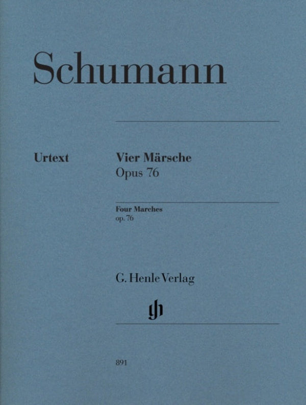 Schumann: Four Marches Op 76 Piano Solo