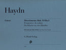 Haydn: Divertimento Il Maestro Hob XVIIa: 1 Piano 4 Hands