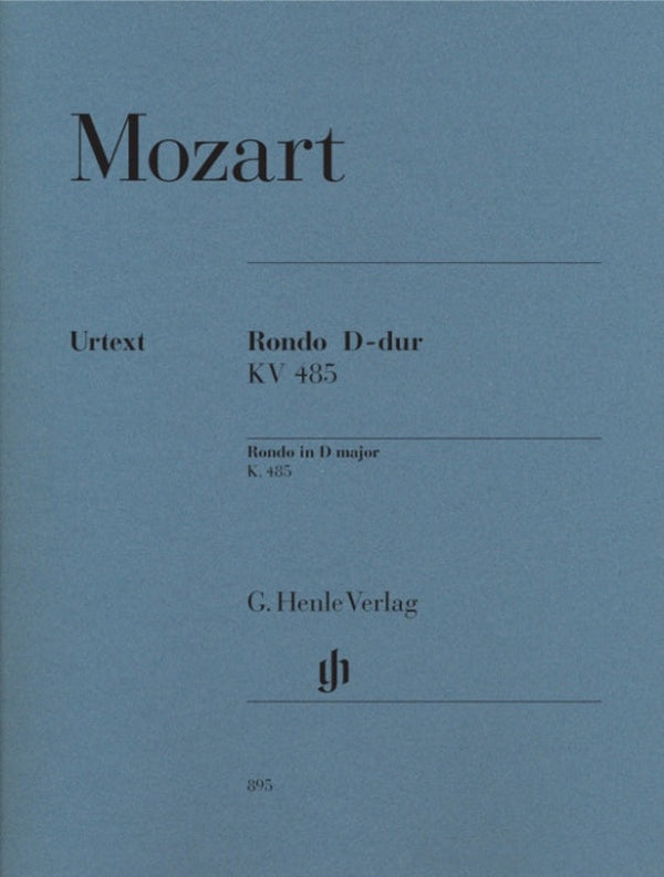Mozart: Rondo in D Major K 485 Piano Solo