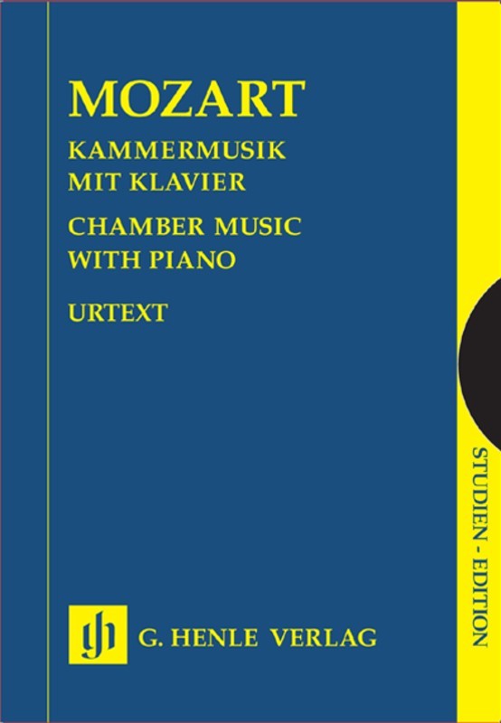 Mozart: Chamber Music with Piano 4 Volume Study Score