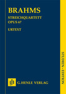Brahms: String Quartet Op 67 Study Score