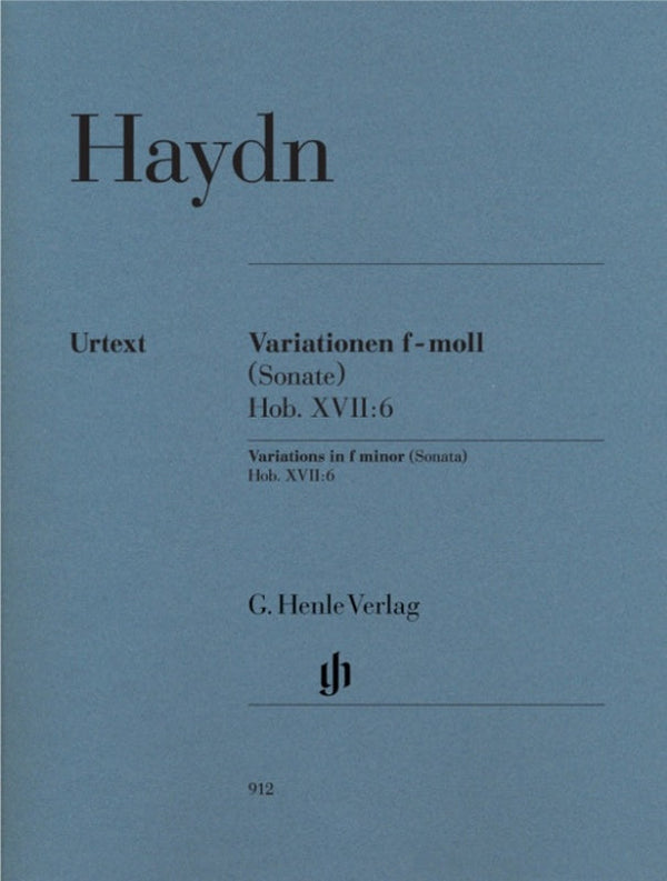 Haydn: Variations in F Minor Hob XVII:6 Piano Solo