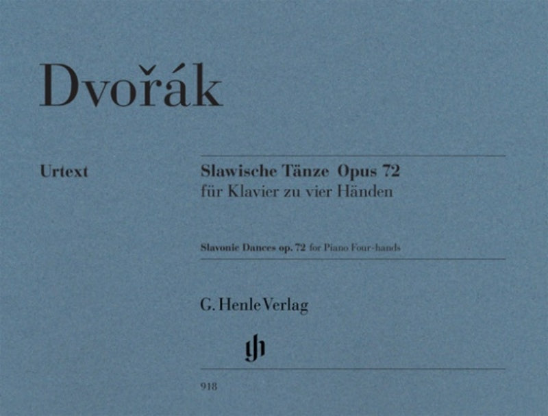 Dvorak: Slavonic Dances Op 72 Piano 4 Hands