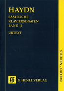 Haydn: Complete Piano Sonatas Volume 2 Study Score