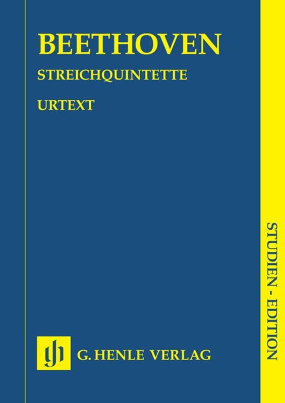Beethoven: String Quintets Study Score