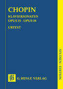 Chopin: Piano Sonatas Op 35 & Op 58 Study Score