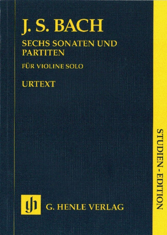 Bach: Sonatas & Partitas BWV 1001-1006 Study Score