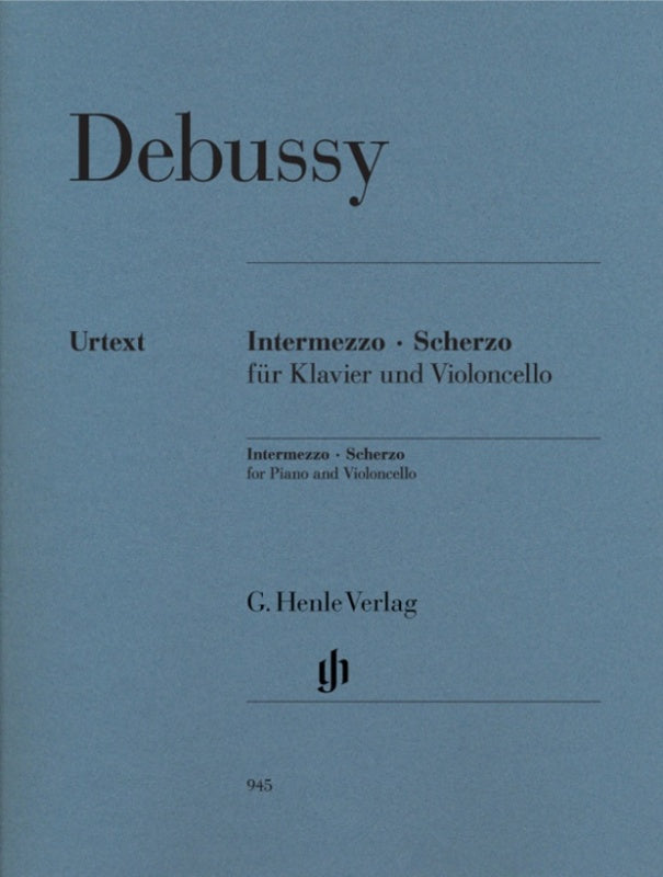 Debussy: Intermezzo Nocturne & Scherzo Cello/Piano