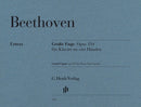 Beethoven: Grand Fugue Op 134 Piano 4 Hands