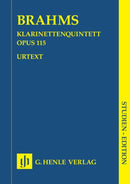 Brahms: Clarinet Quintet in B Minor Op 115 Study Score