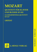 Mozart: Quintet K 452 & Quintet K 617 Study Score