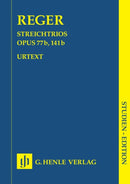 Reger: String Trios Op 77b 141b Study Score