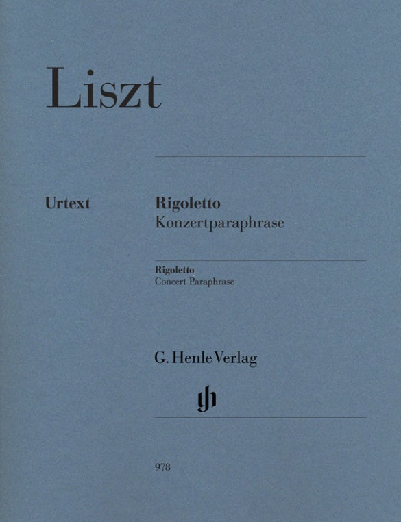 Liszt: Rigoletto Concert Paraphrase Piano Solo