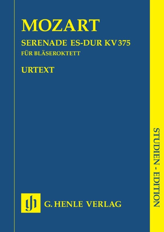 Mozart: Serenade in Eb Major K 375 Octet Study Score