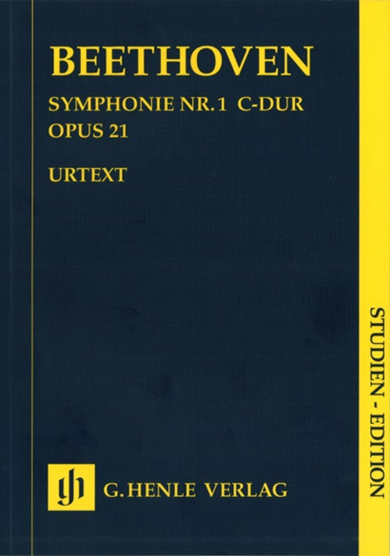Beethoven: Symphony No 1 C Major Op 21 Study Score