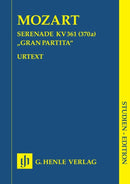 Mozart: Gran Partita in Bb Major K 361 Study Score