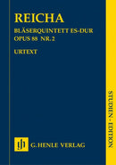 Reicha: Quintet for Wind Inst Op 88 No 2 Study Score