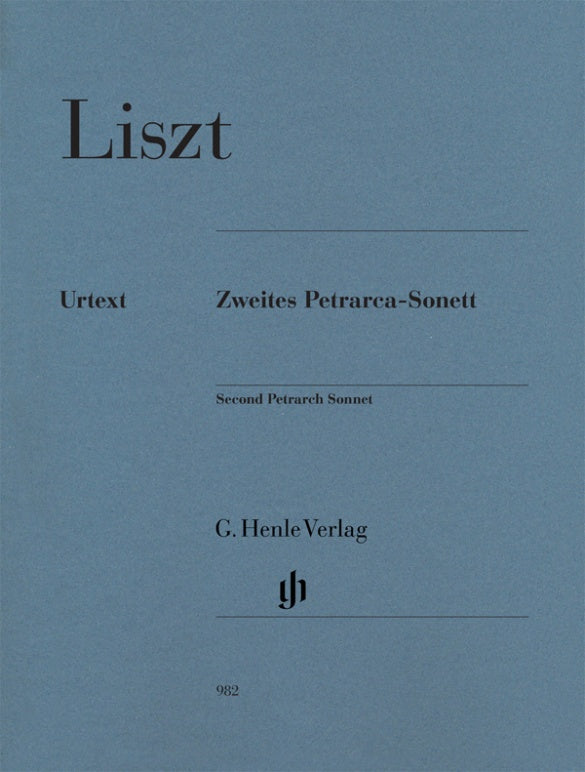 Liszt: Second Petrarch Sonnet Piano Solo