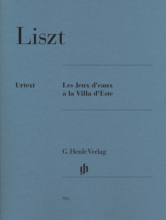 Liszt: Les Jeux d Eaux a la Villa d Este Piano Solo