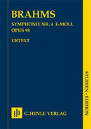 Brahms: Symphony No 4 Op 98 Study Score