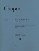 Chopin: Barcarolle in F-sharp Minor Op 60 Piano Solo